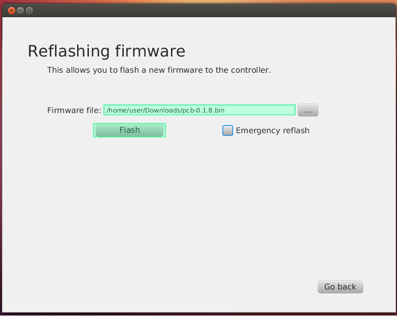 flash firmware