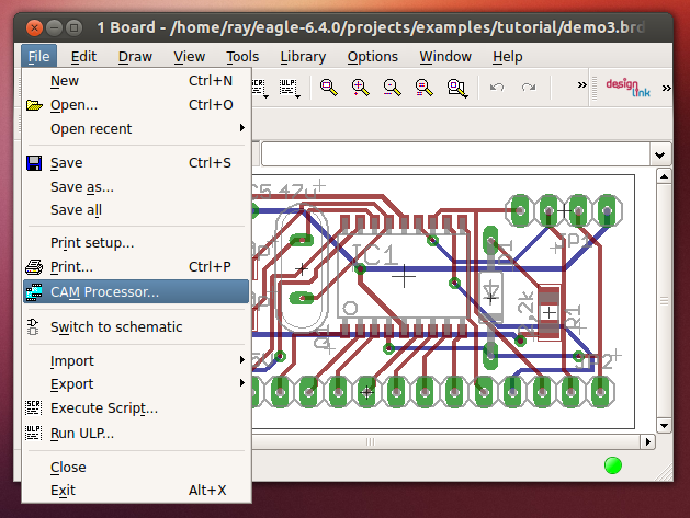 import gerber files into diptrace